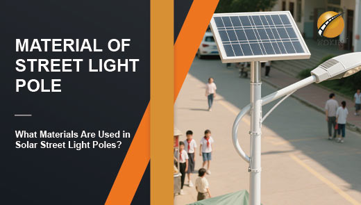 solar street light poles